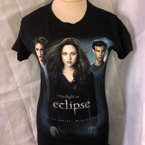 Twilight T-shirt with motion picture soundtrack
